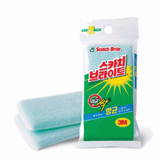 3M 스카치브라이트 향균 망사 수세미 5개