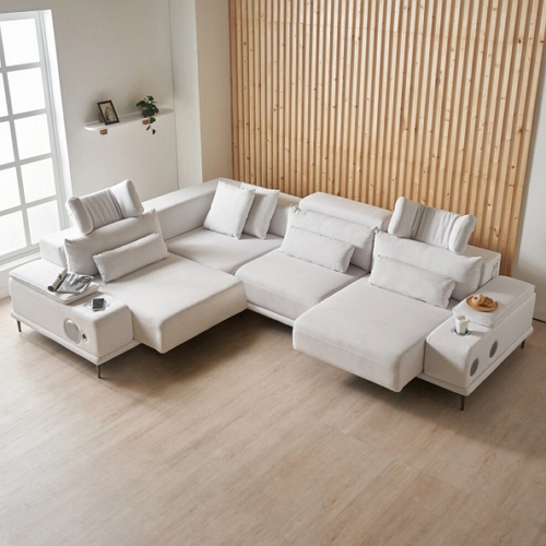 에보니아 알토 코너 모션 슬라이딩 고급형 패브릭 소파 5인용 (일반형)