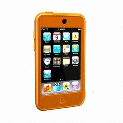 수마진 iPod Touch 2세대 silicone case orange_이미지