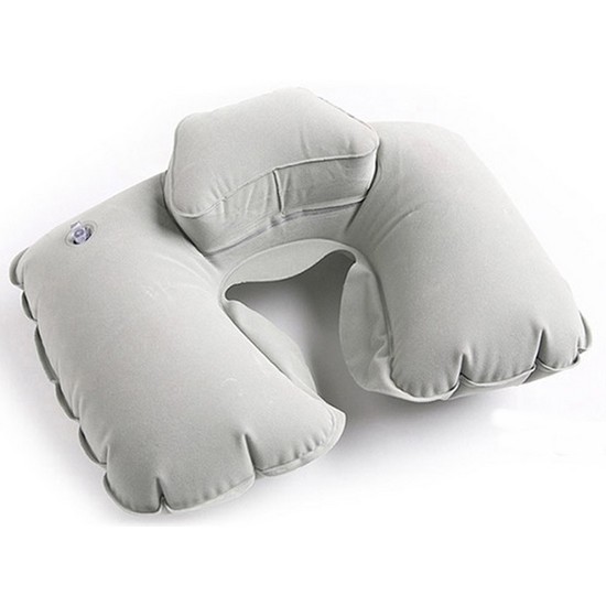 BC 2단 에어 목베개 (그레이)