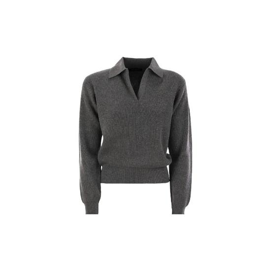 파비아나필리피 V넥 스웨터 MAD224F548L0658 T_이미지