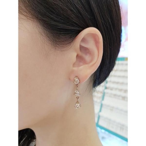 세이브존01 엄마선물 오스트리아 스톤 물방울 드롭 귀걸이 LE669 S15998800