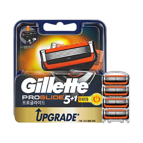질레트 리뉴얼 퓨전 프로글라이드 파워 면도날