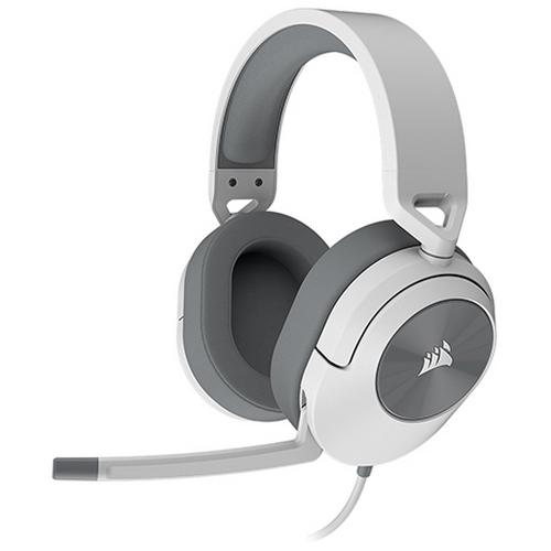 CORSAIR HS55 STEREO 게이밍 헤드셋 (화이트, 정품)