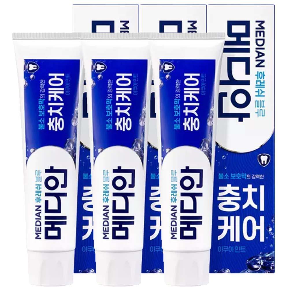 메디안 후레쉬 블루 치약 120g (9개)_이미지