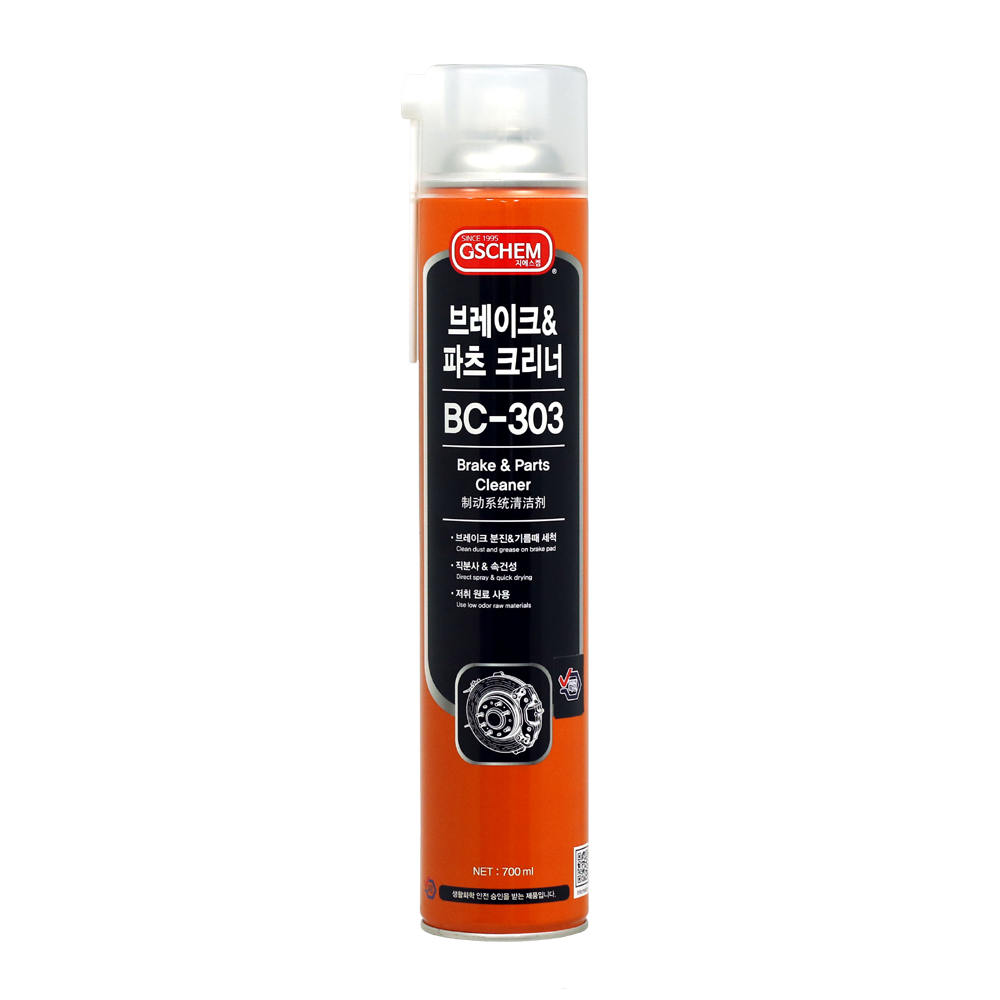 지에스켐 브레이크 파츠크리너 BC-303 700ml (1개)_이미지