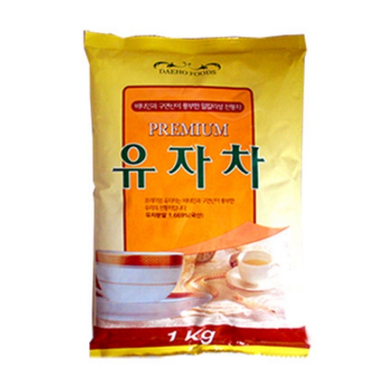 대호식품 프리미엄 유자차 1kg (1개)
