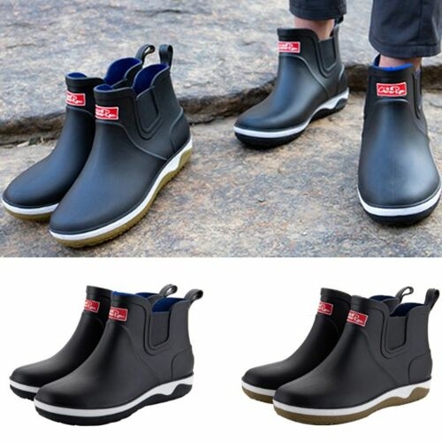 [불명] 남성장화 레인부츠 장마철신발 작업화 비 캠핑 7300034_이미지