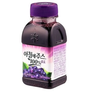 서울우유 아침에주스 포도 210ml (1개)_이미지