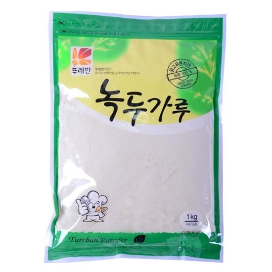 뚜레반 녹두가루 1kg (1개)