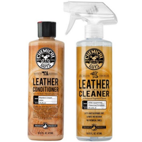 레더 컨디셔너 473ml + 레더 클리너 473ml 세트 (해외구매)
