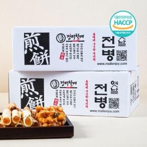 옥천식품 장터할매 옛날 고급전병 옛날과자 1kg 2박스 총2kg _센베이