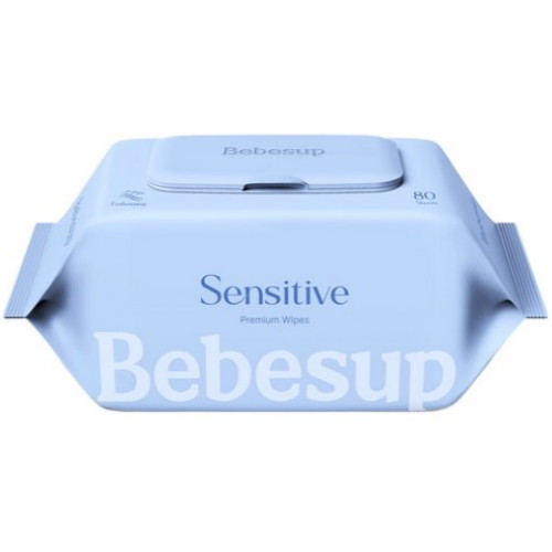 베베숲 센시티브 물티슈 캡형 80매 (30팩)_이미지