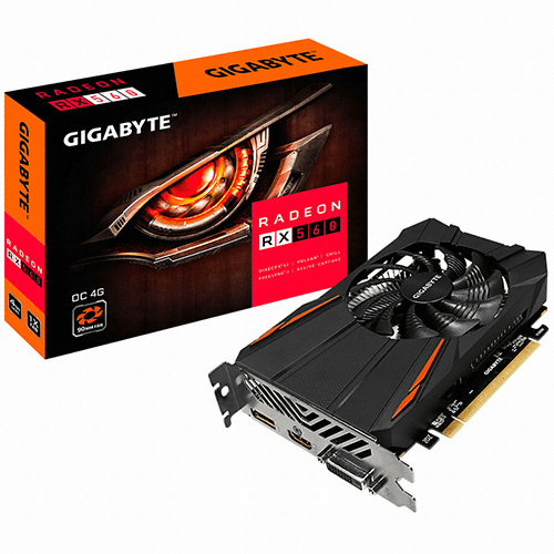 GIGABYTE 라데온 RX 560 UD2 V3 D5 4GB 미니미