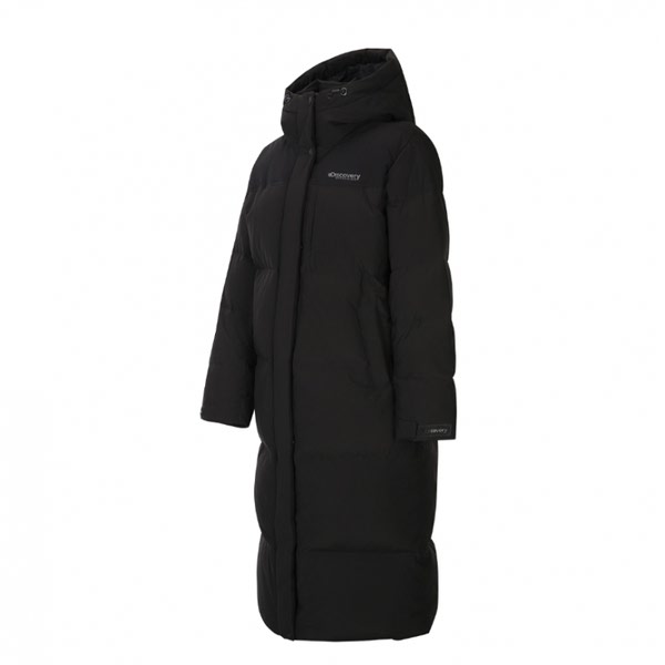 디스커버리 익스페디션 반슬리 다운 롱패딩 DWDJ8F056-BKS