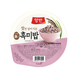 동원F&B 양반 흑미밥 130g이미지입니다. 누르면 해당 게시물로 새창이동합니다.