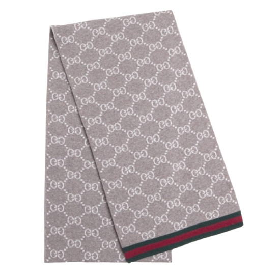 구찌 자카드 GG 울 투톤 머플러 325806 3G206 (2878, 베이지)_이미지