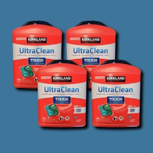 커클랜드 울트라 클린 캡슐세제 140개입 (4개)_이미지