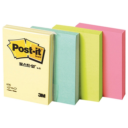 3M 포스트잇 노트 656 [10개]