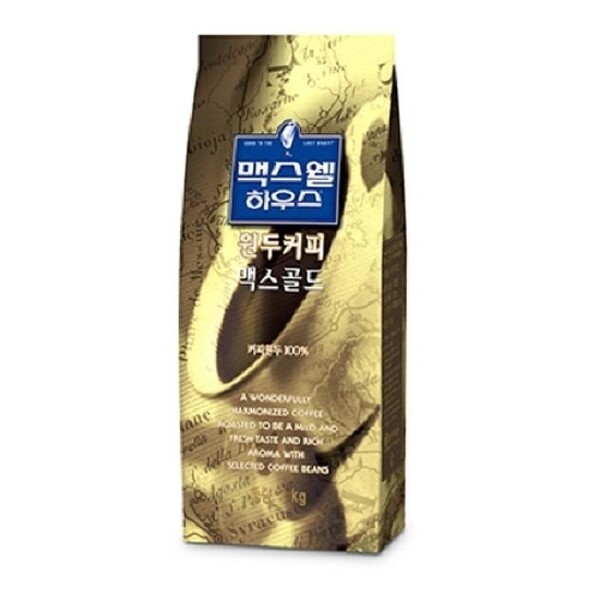 동서식품 맥스웰하우스 원두커피 맥스 골드 2kg (2개)_이미지