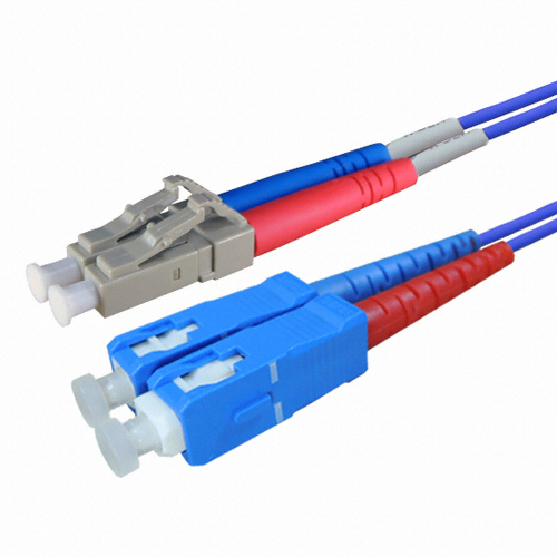 인네트워크 10G OM4 LC-SC 멀티 2C 광 케이블 (3m)_이미지