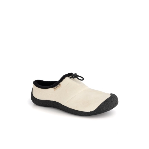 KEEN 하우저 III 흰색 여성 슬라이드 KNSO5F202WT