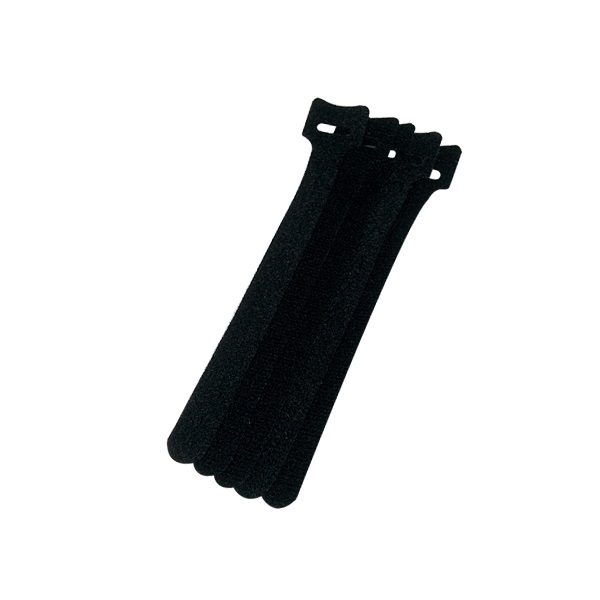 라인업시스템 LANStar 벨크로타이 후크벨트 150mm (블랙, 5개)_이미지