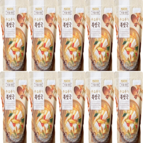 이마트 피코크 무교동식 북엇국 500g (10개)_이미지