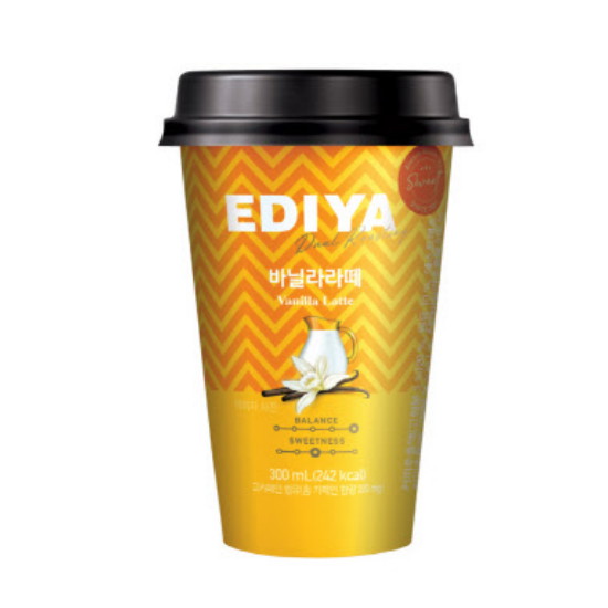 이디야 바닐라라떼 300ml 10개입_이미지