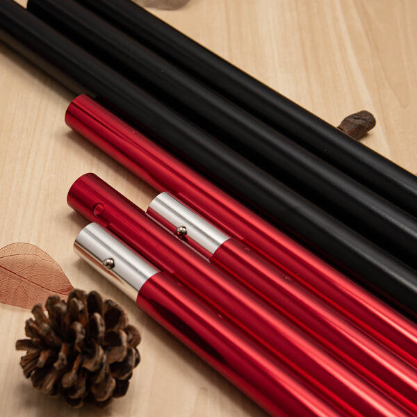 알루미늄 폴대 레드 블랙 33파이 280cm