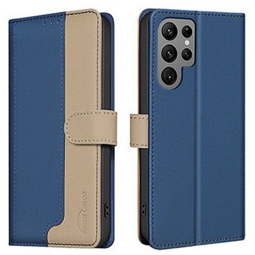 수나르 아이폰12/12 프로 투톤 다이어리 가죽 지갑 케이스_이미지