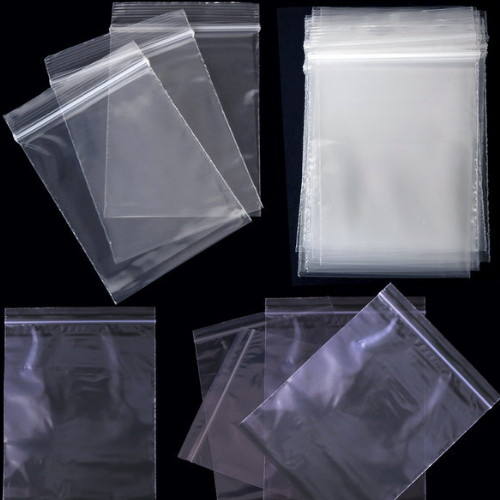 투명 지퍼백 4호 (80 x 100mm) 100매 (1개(100매))_이미지