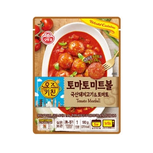 오뚜기 오즈키친 토마토 미트볼 180g (1개)_이미지