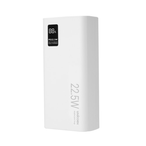 서진네트웍스 유니콘 PD 22.5W 보조배터리 PD-30000M 30000mAh_이미지