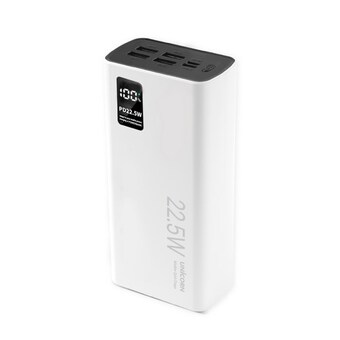 서진네트웍스 유니콘 PD 22.5W <b>보조</b><b>배터리</b> PD-<b>30000</b>M <b>30000</b>mAh