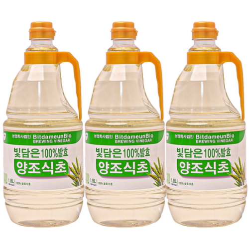  빛담은바이오 빛담은 양조식초 1.8L [3개]