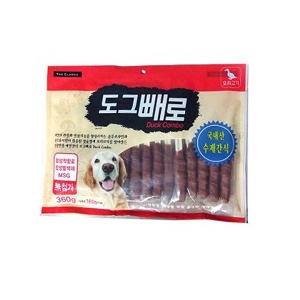 국내산 수제간식 도그빼로 오리고기 420g
