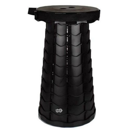 레인보우 아코디언 폴딩 의자 올블랙