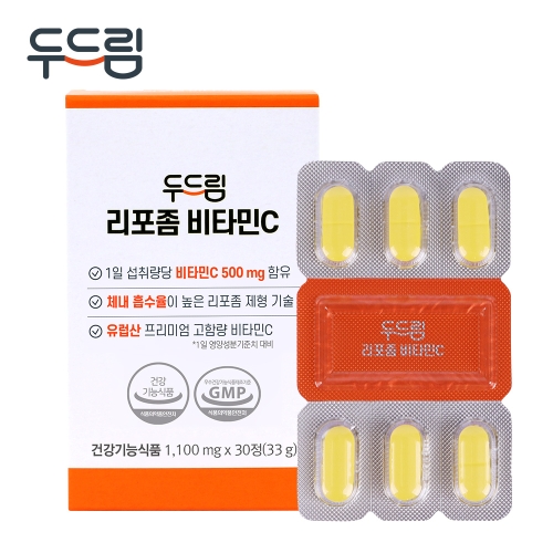두드림 리포좀 비타민C 1100mg 30정