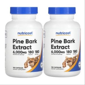 뉴트리코스트 소나무 껍질추출물 6000mg 180캡슐 (2개)_이미지