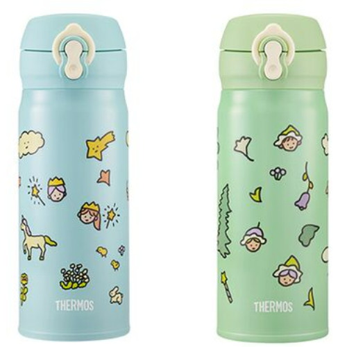 써모스 ㅤ제로퍼제로 그래픽 원터치 텀블러 400ml (JNL-404KC)_이미지