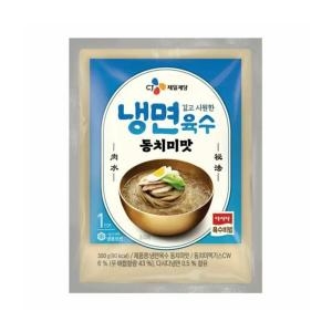 CJ제일제당 냉면육수 동치미맛 300g (32개)_이미지