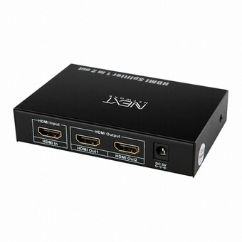 이지넷유비쿼터스 넥스트 <b>HDMI</b> 1:2 모니터 <b>분배기</b>(NEXT-0102SP4K)