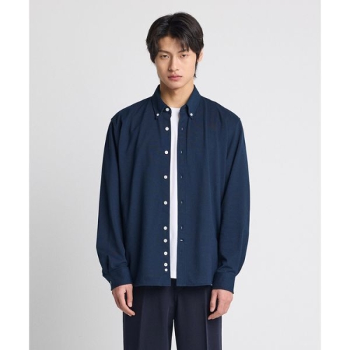 Codigallery Pique Knit Shirts_네이비 버튼 카라 _CDSWZ27BS7_이미지