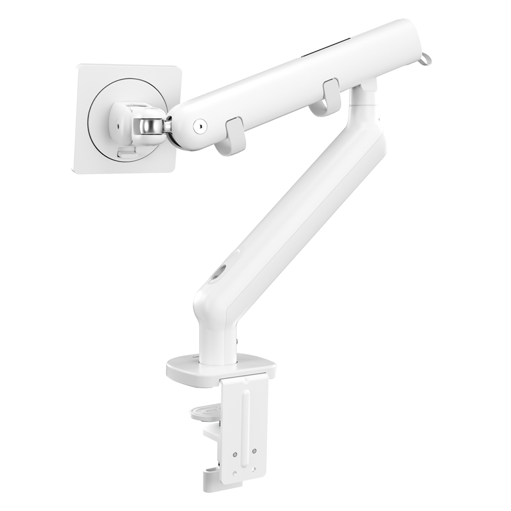 필립스 SPT7308 싱글 모니터암 듀오톤 화이트