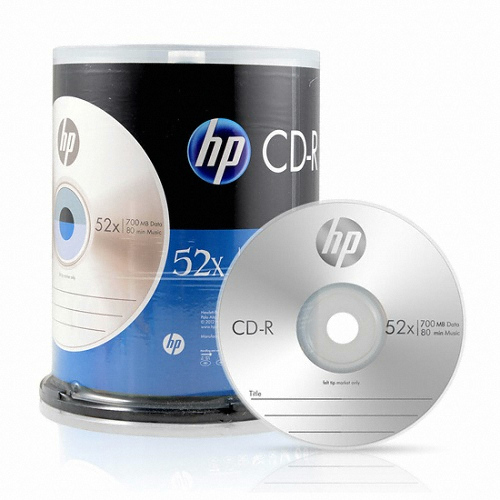 HP CD-R 700MB 52x 케익 (100장)