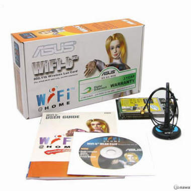 ASUS WiFi-b 802.11b 무선랜카드 디지탈그린텍_이미지