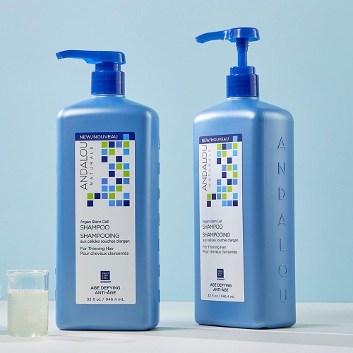 안달로우내추럴스 아르간 스템 셀 에이지 디파잉 샴푸 946ml (2개)_이미지