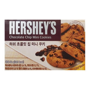 허쉬 허쉬 초콜릿 칩 미니쿠키 50g 초코쿠키_이미지
