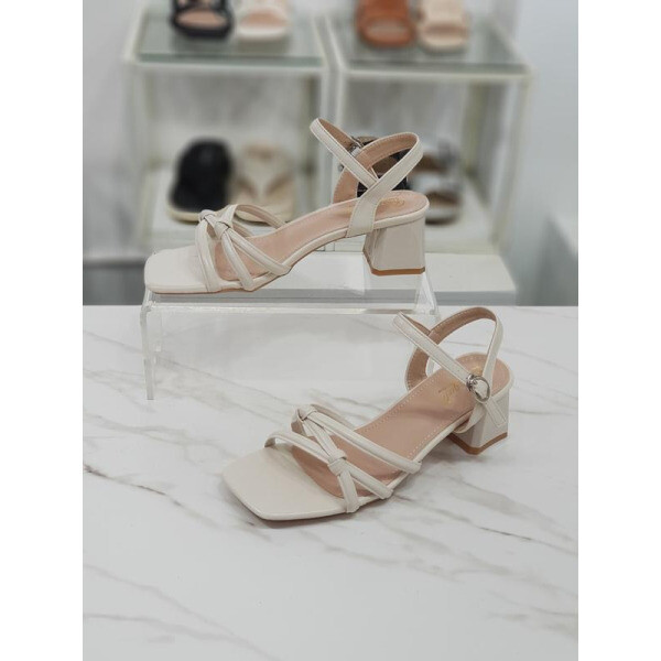 HANSHOE 세이브존02 로드렌 오픈토 매듭 미들힐 샌들 SDHS48851